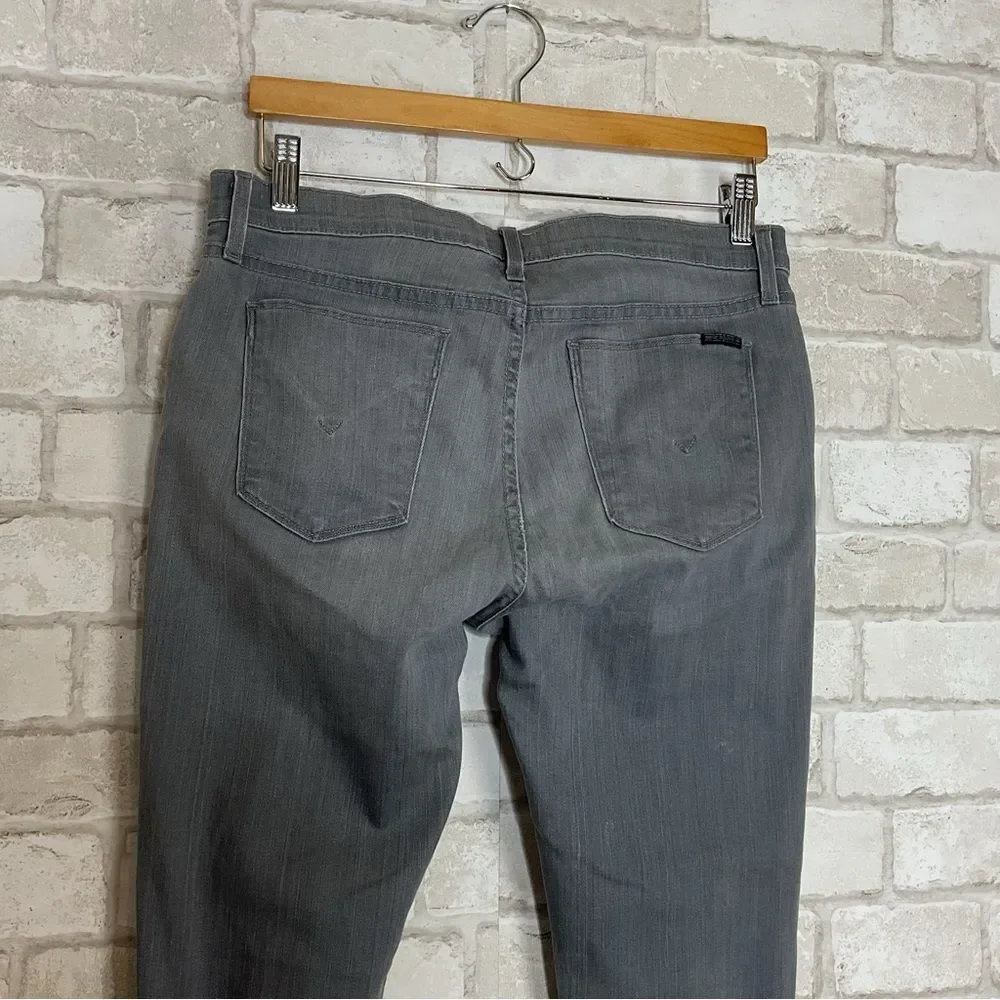 Hudson Spark Super Skinny Gray Jeans Size 30